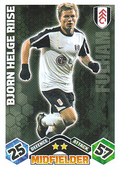 Bjorn Helge Riise Fulham 2009/10 Topps Match Attax #EX23